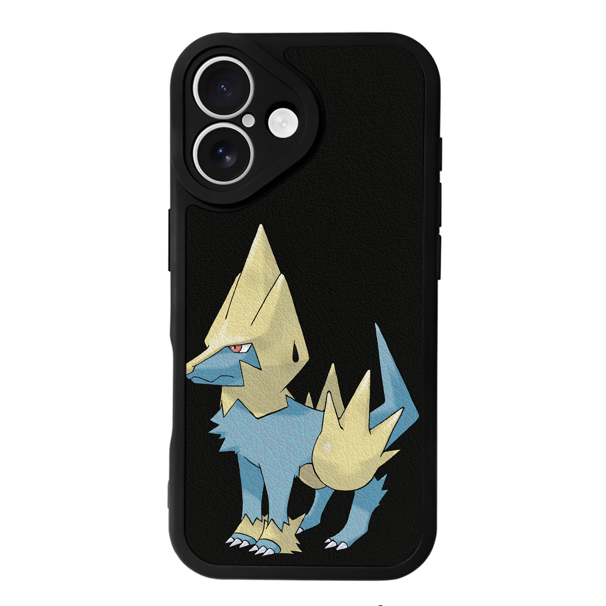 （画像用） ポケットモンスター Pokémon 【iPhone 16シリーズ対応】シリコンスマホケース（レザー調） 材質：シリコン